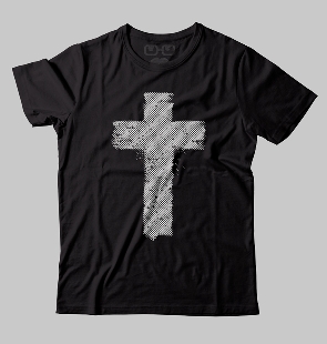 Camiseta Cruz linhas