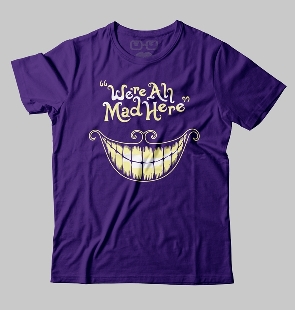 Camiseta All mad here