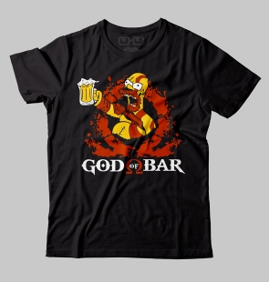 Camiseta God of Bar
