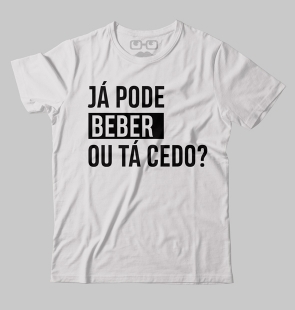 Camiseta Já pode