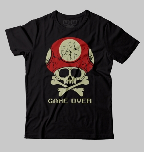 Camiseta Game Over
