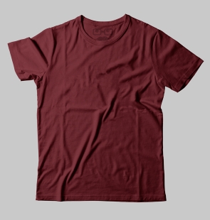 Camiseta Básica Vinho