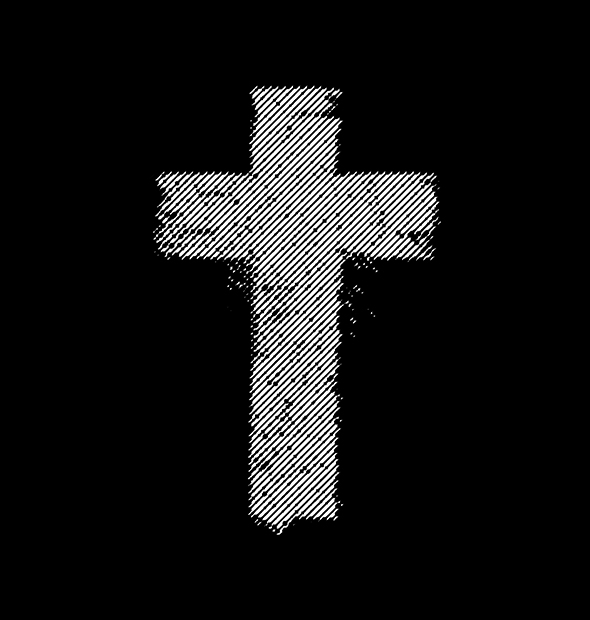 Camiseta Cruz linhas