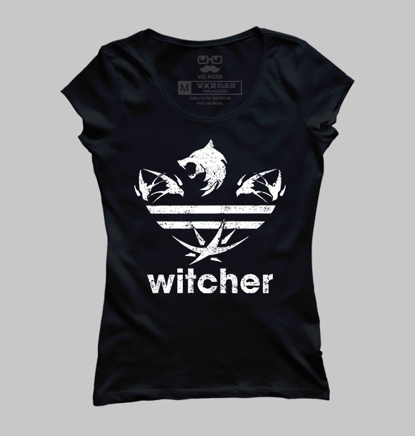 Camiseta Witcher Black