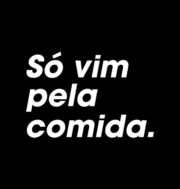 Camiseta Pela comida