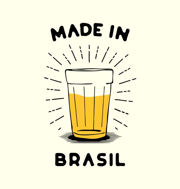 Camiseta Made in Brasil