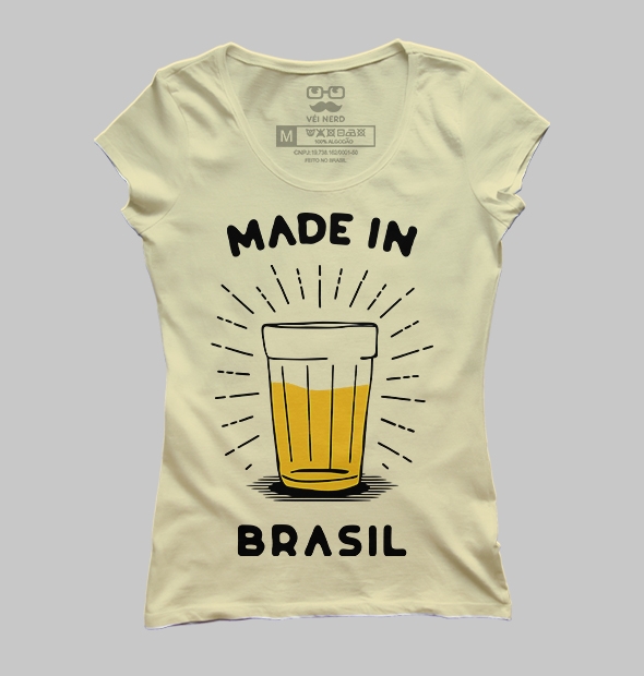 Camiseta Made in Brasil