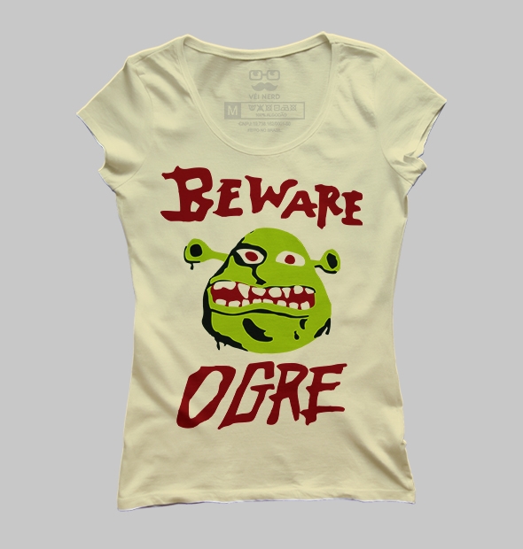 Camiseta Cuidado Ogro