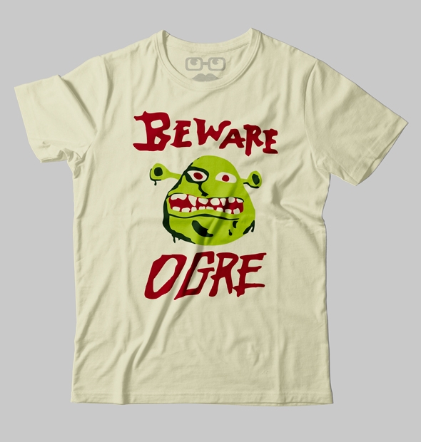 Camiseta Cuidado Ogro