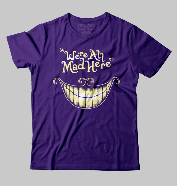 Camiseta All mad here