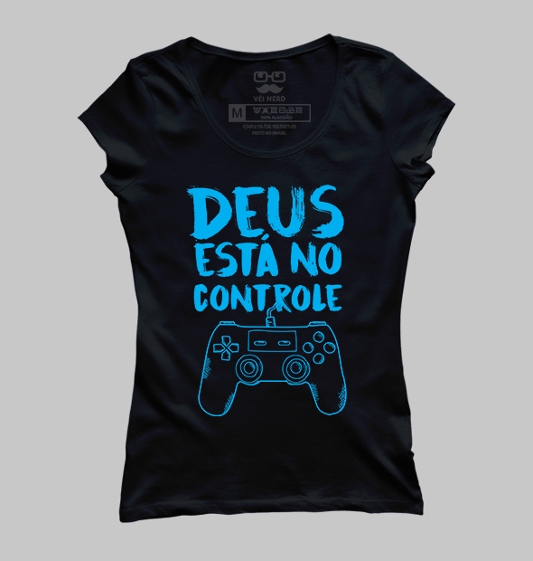 Camiseta Deus Controle