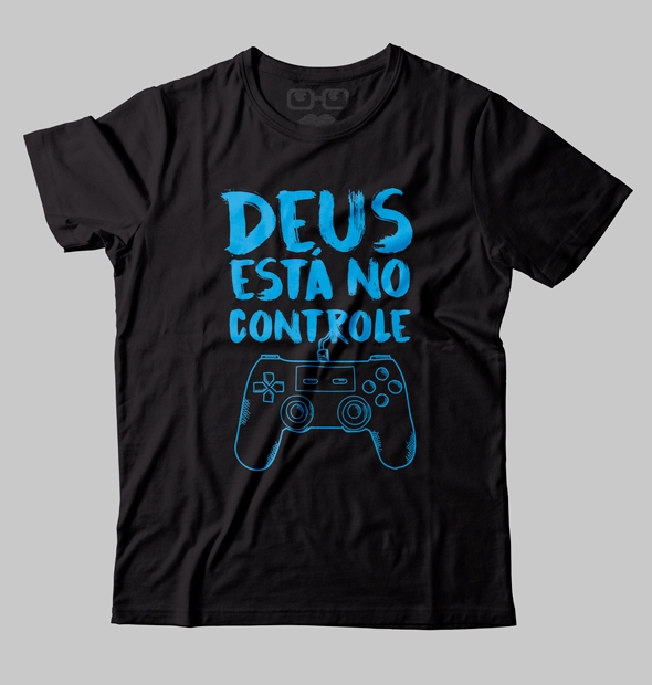 Camiseta Deus Controle