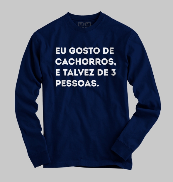 Camiseta Gosto Cachorros