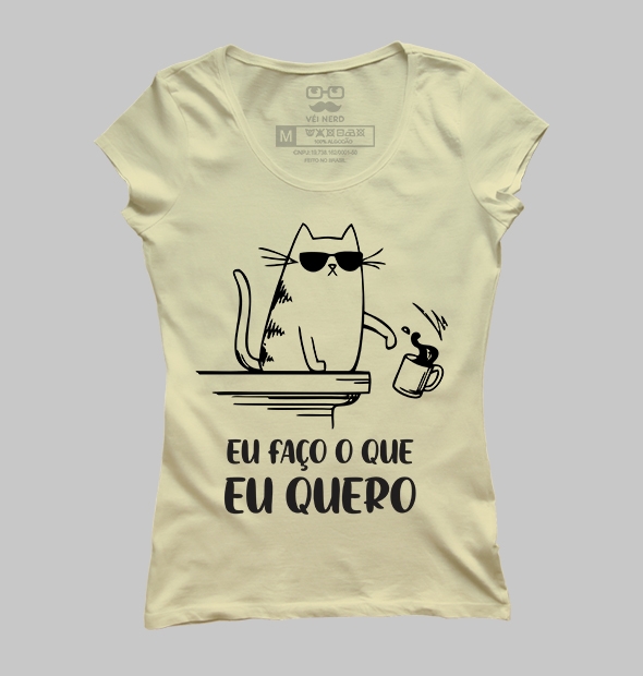 Camiseta Eu Faço