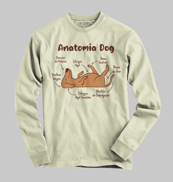Camiseta Anatomia dog
