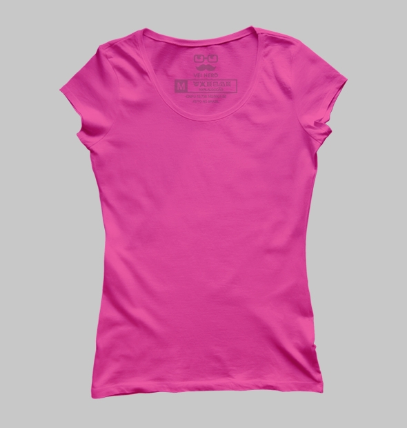 Camiseta Básica Rosa