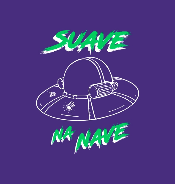 Camiseta Suave Na Nave