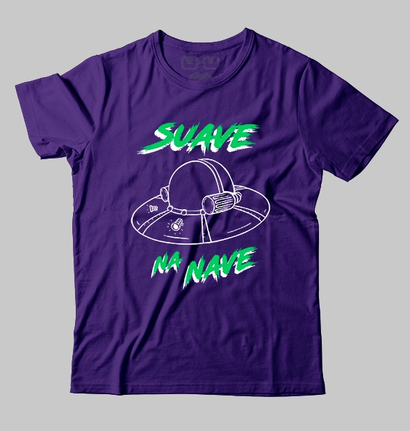 Camiseta com estampa suave