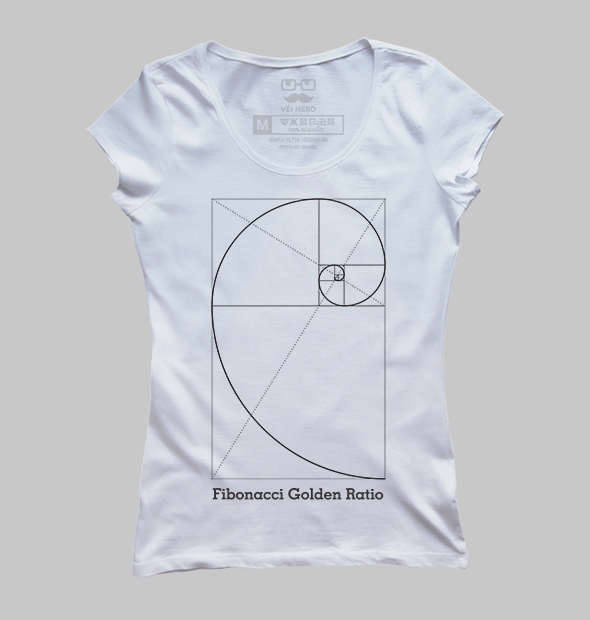 Camiseta Fibonacci