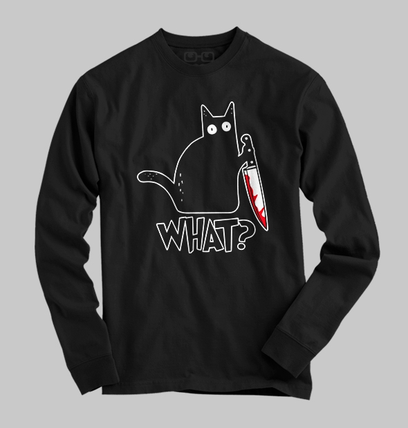 Camiseta Gato What?