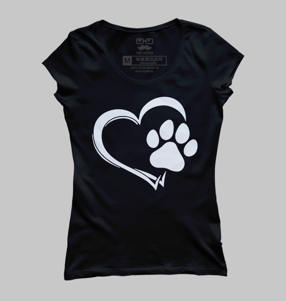 Camiseta Coração Dog
