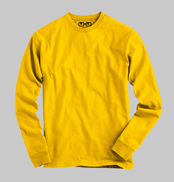 Camiseta Básica Amarelo