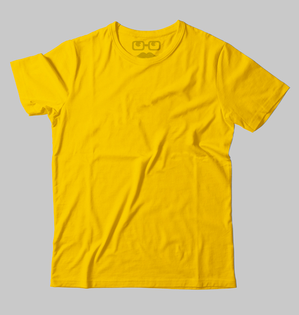 Camiseta Básica Amarelo