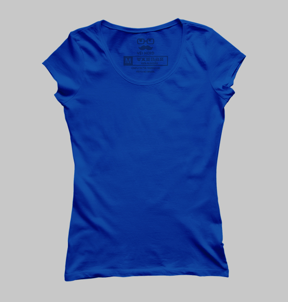 Camiseta Básica Azul