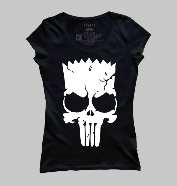 Camiseta Bart Punisher