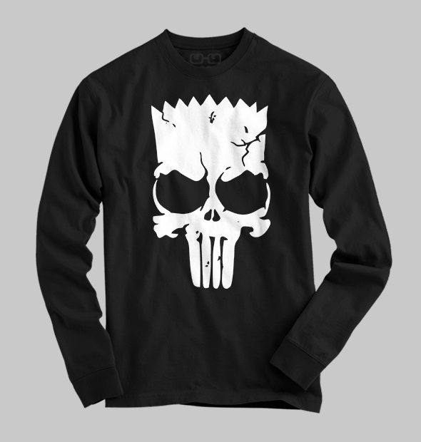 Camiseta Bart Punisher