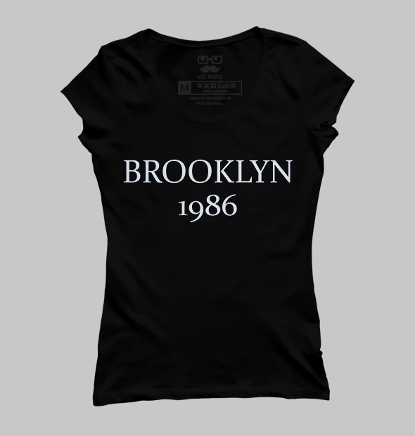 Camiseta Brooklyn 1986