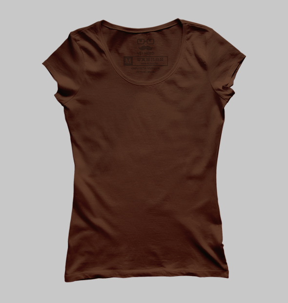 Camiseta Básica Café