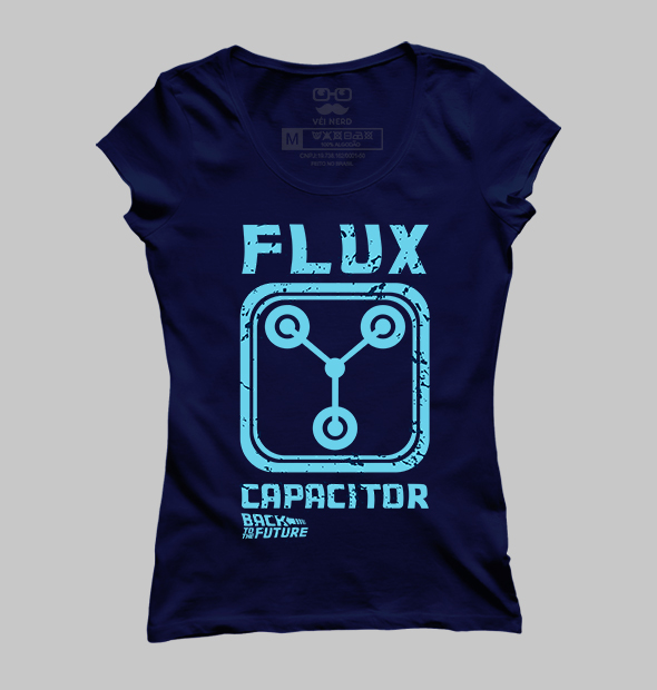 Camiseta Capacitor de Fluxo
