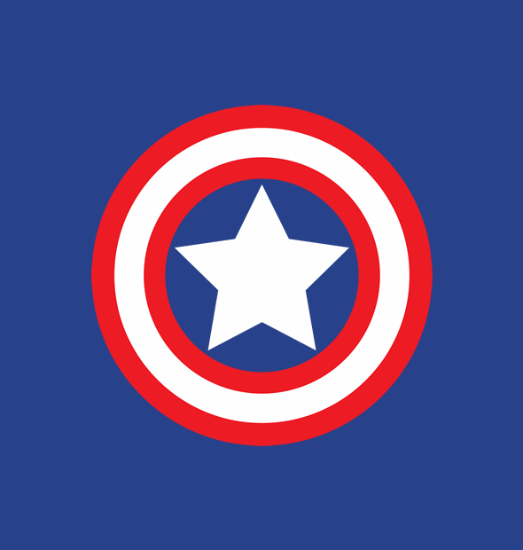 Camiseta Capitão America