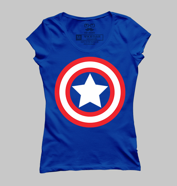 Camiseta Capitão America