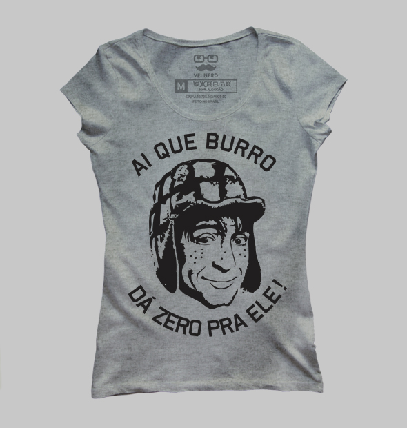 Camiseta Ai que burro
