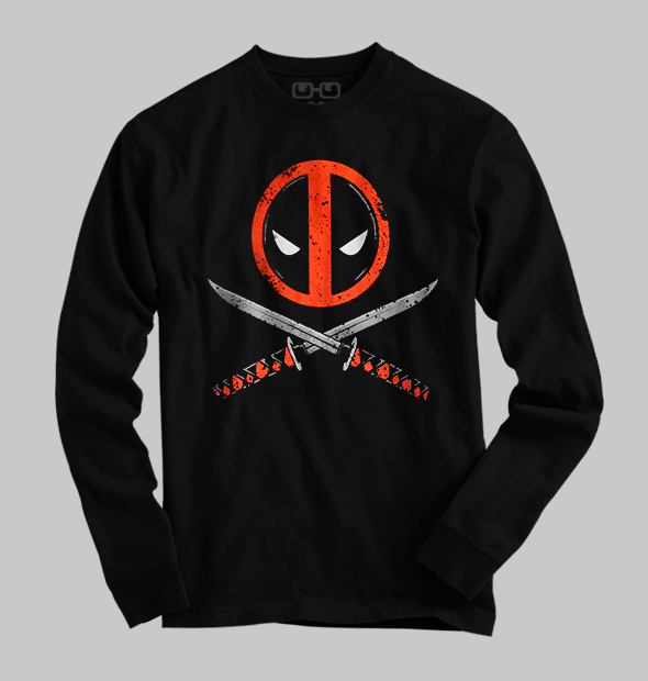 Camiseta Deadpool Facas