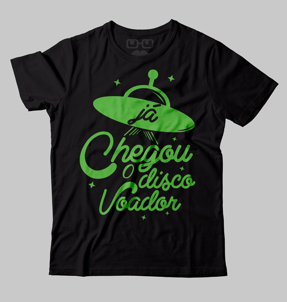 Camiseta Disco Voador