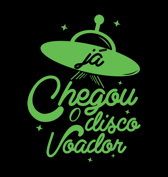 Camiseta Disco Voador