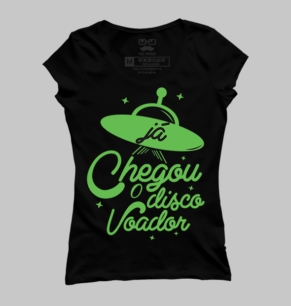 Camiseta Disco Voador