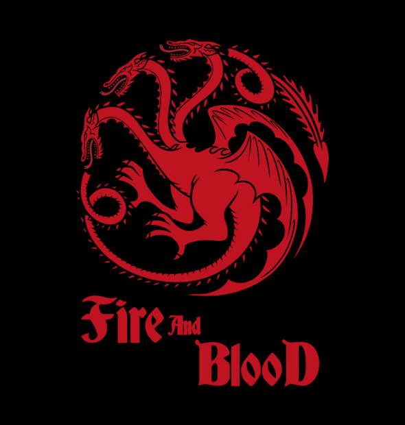 Camiseta Casa Targaryen
