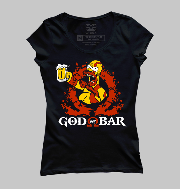 Camiseta God of Bar
