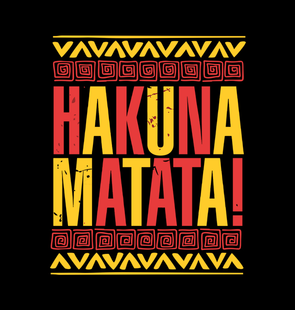 Camiseta Hakuna matata