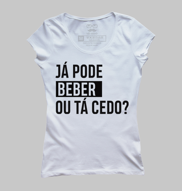 Camiseta Já pode