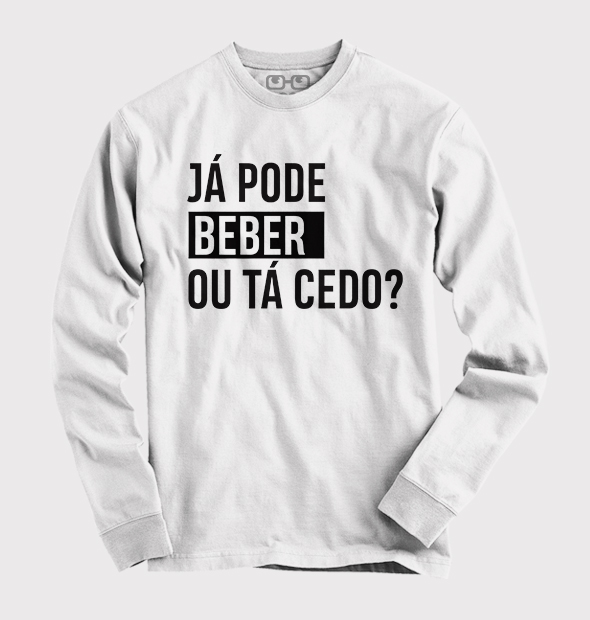 Camiseta Já pode