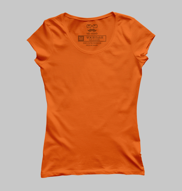 Camiseta Básica Laranja