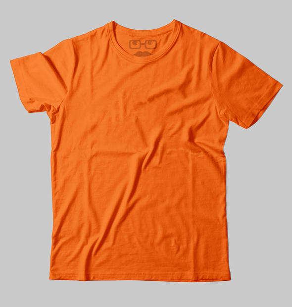 Camiseta Básica Laranja