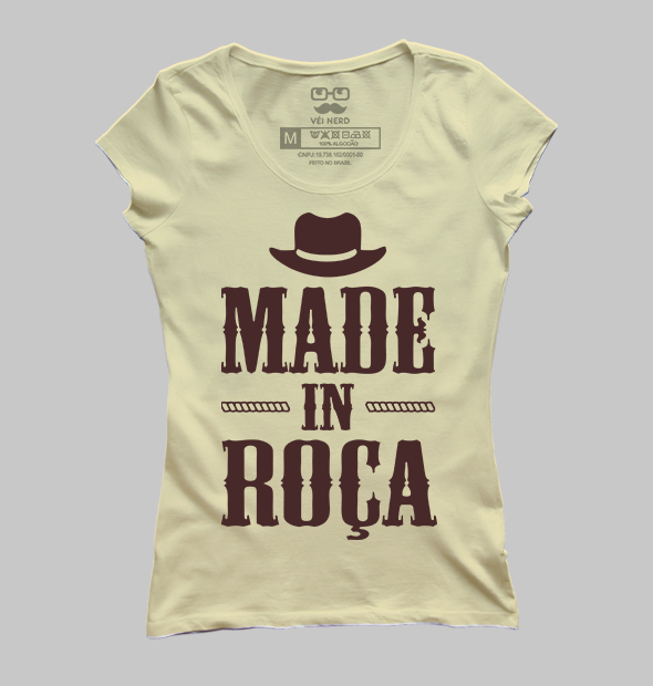 Camiseta Made in Roça