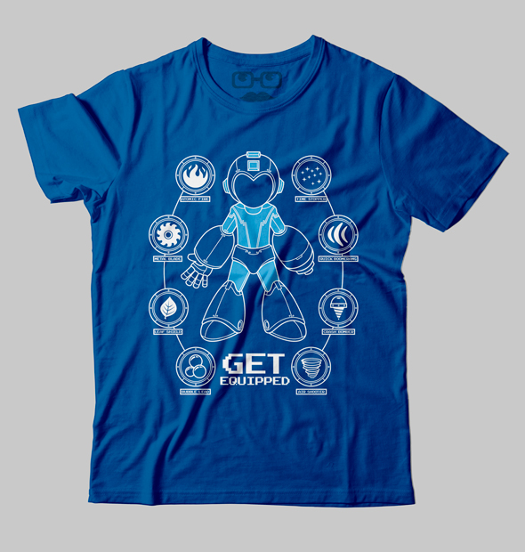 Camiseta Mega Man