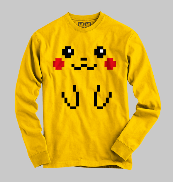 Camiseta Pikachu Bits